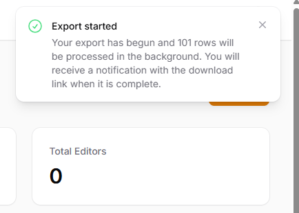 Laravel Filament 3 Export to CSV & Excel 学習メモ